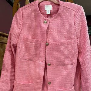 H&M Pink Tweed Jacket